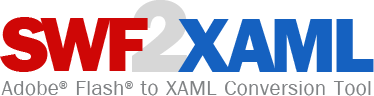 Convertire SWF in XAML con SWF2XAML  